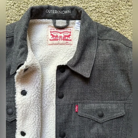 Gray Levi Strauss Outerknown jacket - Picture 2 of 4